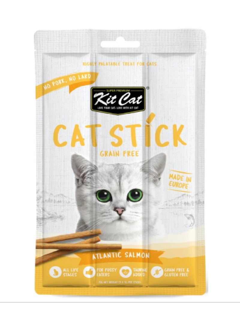 كيت كات مكافآت "كات ستيك" بسلمون الأطلسي أصابع طرية خالية من الحبوب - Image 3